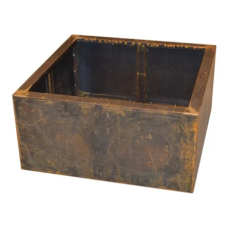 Plantekasse I Cortenstål Flere Varianter 50 X 50 X 50 Cm