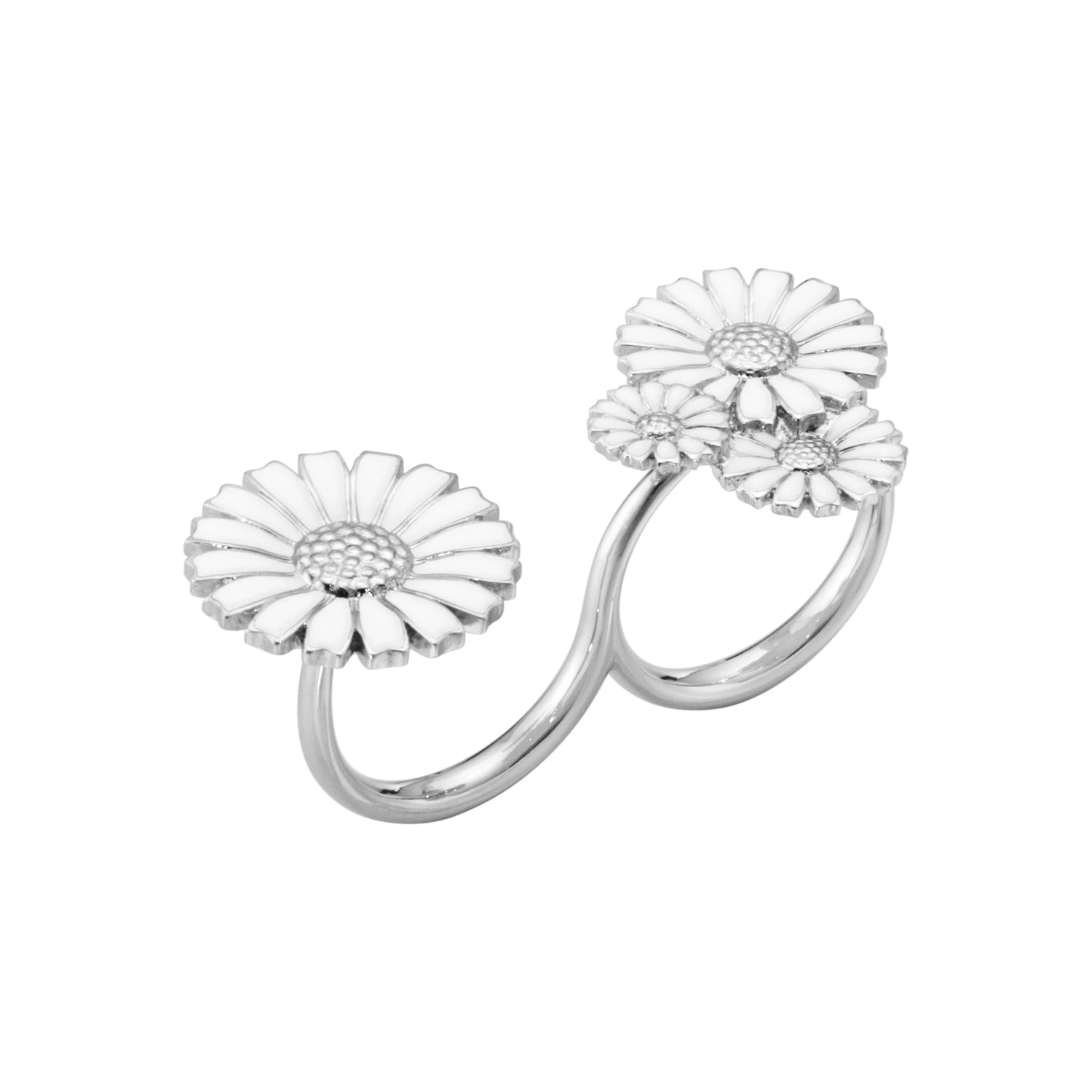 Georg Jensen Daisy Double Ring Sølv Sterlingsølv