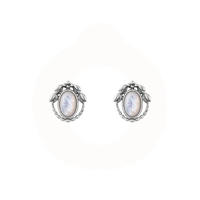 Georg Jensen Heritage 2021 Øreclips Oxideret Sterlingsølv