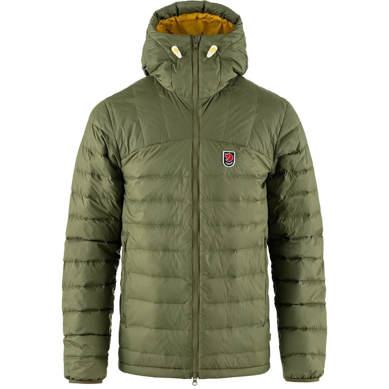 Fjallraven Mens Expedition Pack Down Hoodie M Grøn Green Mustard Yellow/620 161 Medium